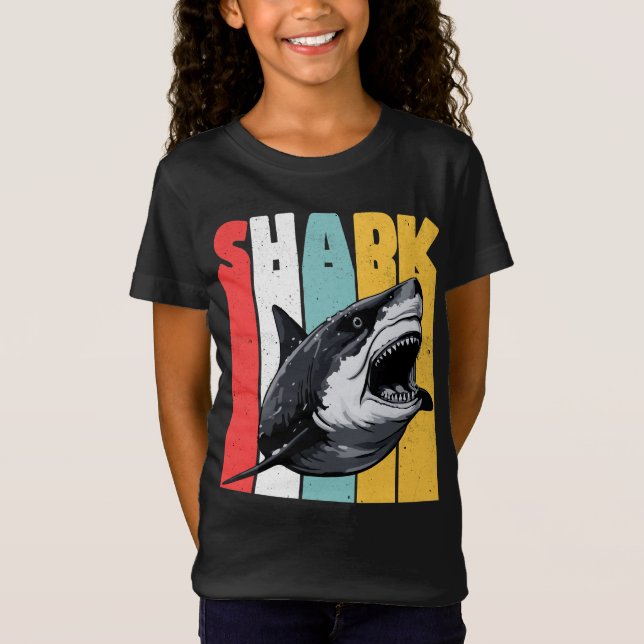 T-Shirt Requin vintage (Devant)