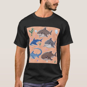 T-shirt Requins