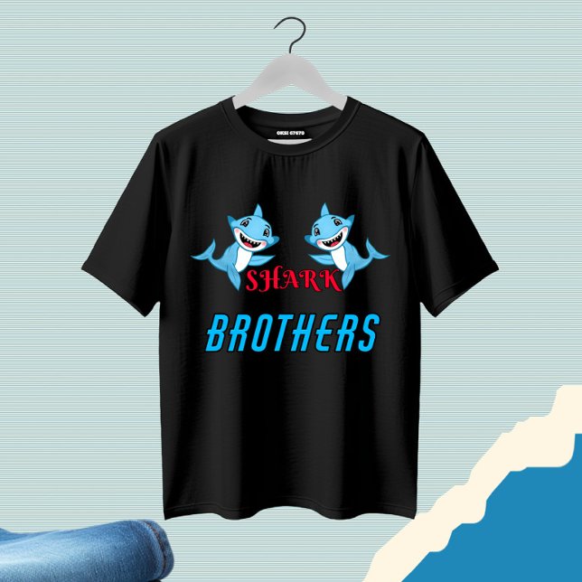 T-shirt Requins bleus (Créateur téléchargé)