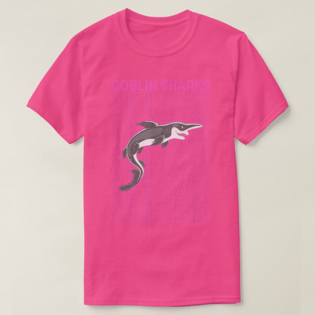 T-shirt Requins gobelins Pastel Esthétique (Design devant)