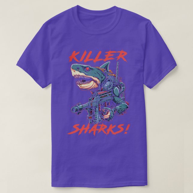 T-shirt Requins tueurs (Design devant)
