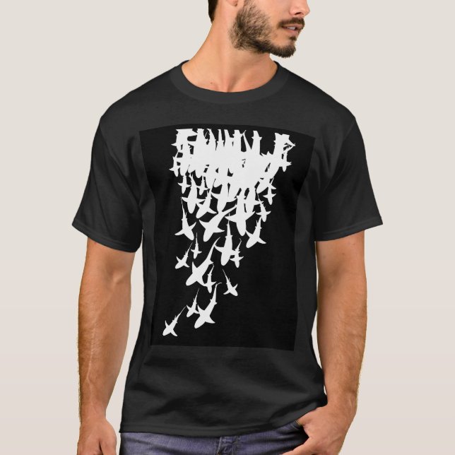 T-shirt Requins V2 (Devant)