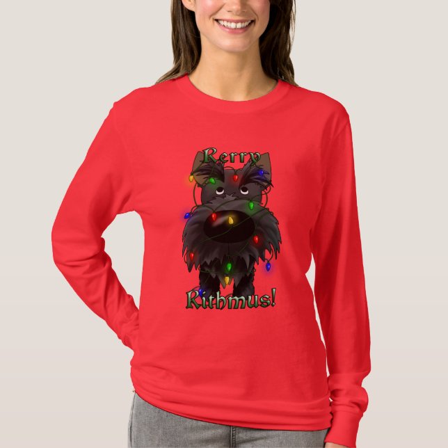 T-shirt Rerry Rithmus - écossais Terrier (Devant)