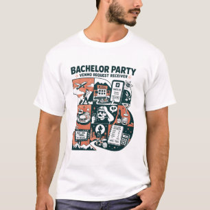 T-shirt Rescapé d'un weekend d'enterrement de vie de garço