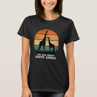 T-shirt Réserve de Sabi Sand, Afrique du Sud Safari de gir