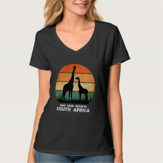 T-shirt Réserve de Sabi Sand, Afrique du Sud Safari de gir
