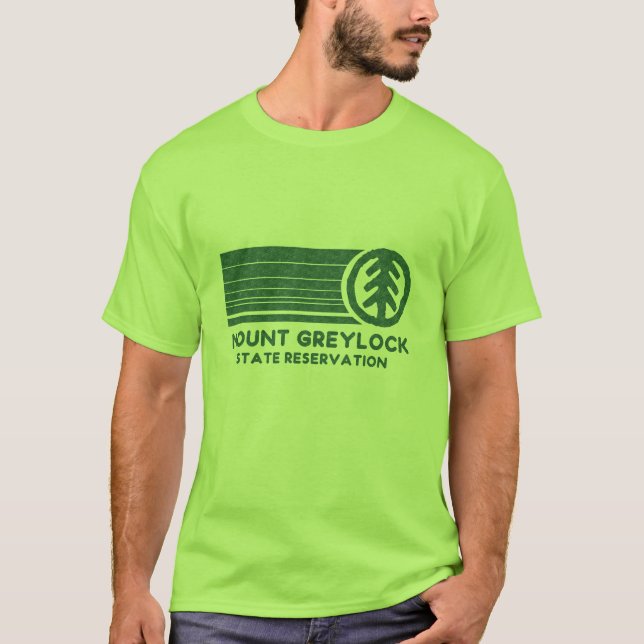 T-Shirt Réserve d'État de Mount Greylock (Devant)