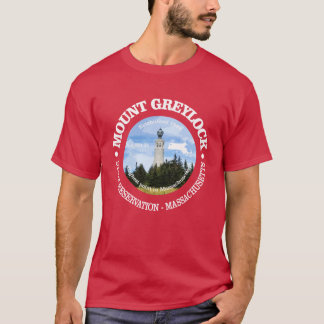 T-shirt Réserve d'État du mont Greylock format géant