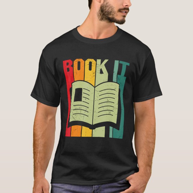 T-shirt Réserver Bookworm Librarian Lecture (Devant)