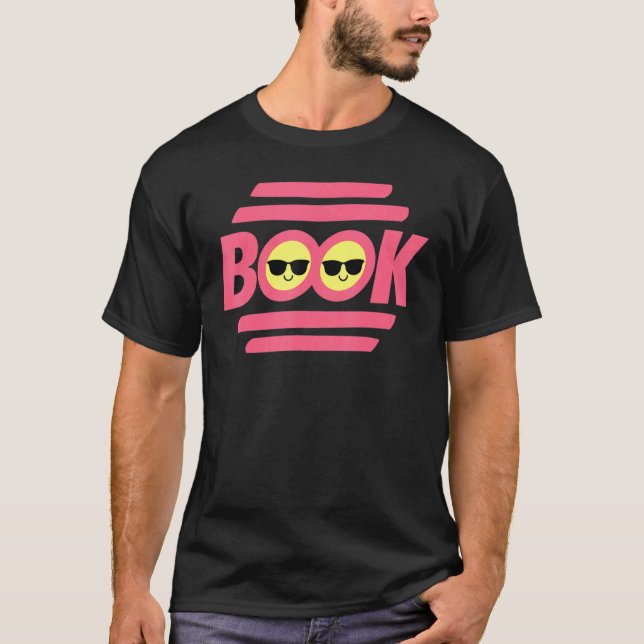T-shirt Réserver Emo Ji Classic Pour Book Day (Devant)