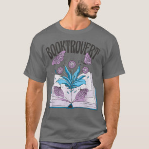 T-shirt Réserver Vêtements légers Booktrovert Introvert Li