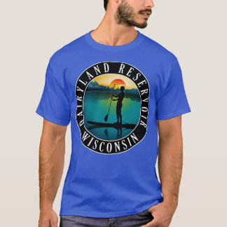 T-shirt Réservoir Dairyland Wisconsin Paddleboard