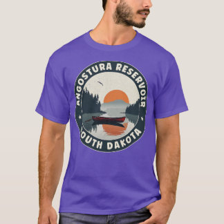 T-shirt Réservoir d'Angostura Sud Dakota Sunset