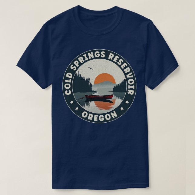 T-shirt Réservoir de Cold Springs Oregon Sunset (Design devant)