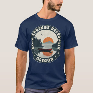 T-shirt Réservoir de Cold Springs Oregon Sunset