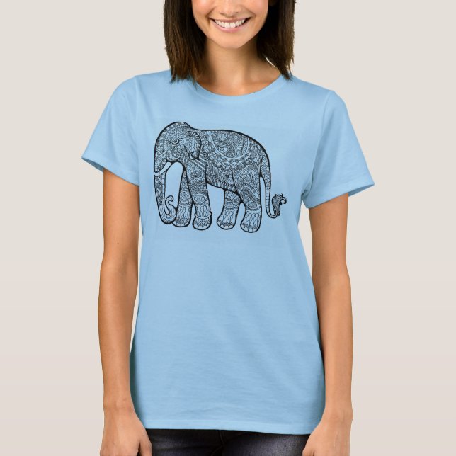 T-shirt Réservoir de courroie de spaghetti "d'ÉLÉPHANT de (Devant)