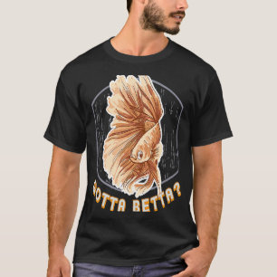 T-shirt Réservoir de poissons Betta Aquarium Femmes Filles