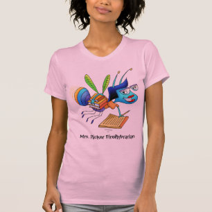 T-shirt Réservoir-dessus-Mme. Clignotement Fireflybrarian