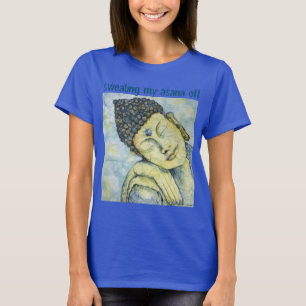 T-shirt Réservoir Relaxed de muscle d'art d'Asana Bouddha