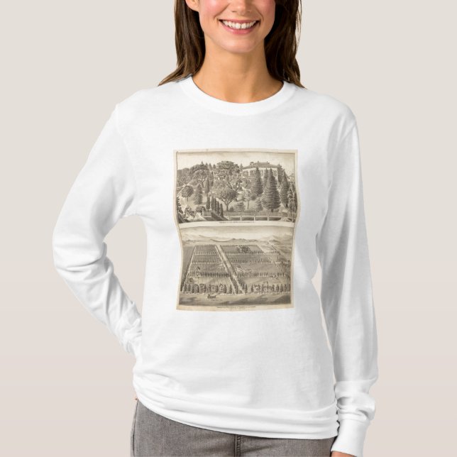 T-shirt Résidence d'Alden, région de Harmon (Devant)