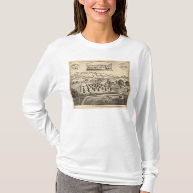 T-shirt Résidence de Joseph Alexandre, Mendocino (Devant)
