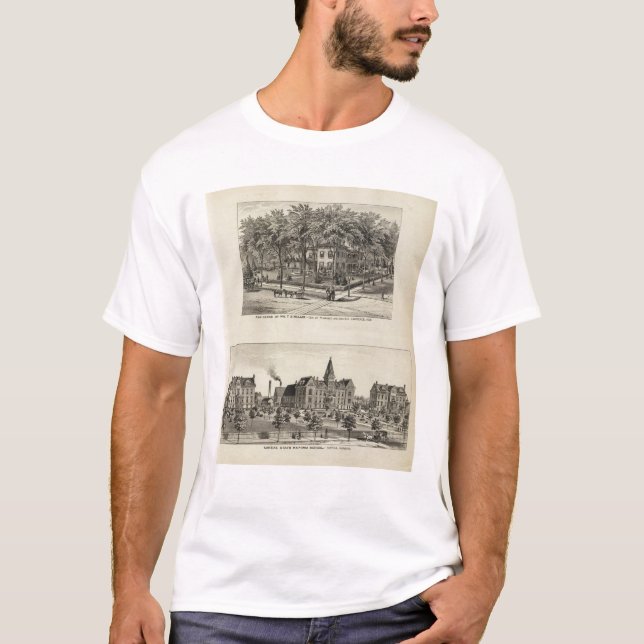 T-shirt Résidence de Sinclair, le Kansas (Devant)