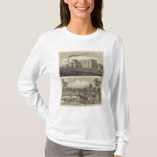 T-shirt Résidence de Worksand d'amidon de Topeka de DM