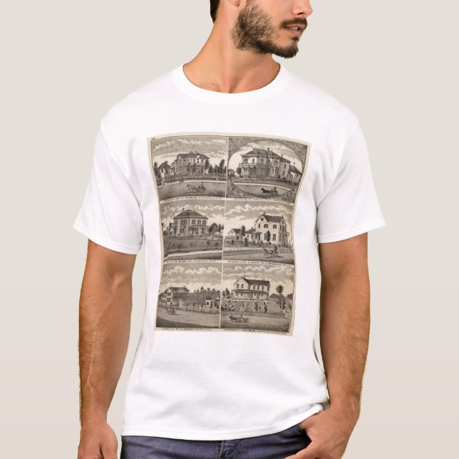 T-shirt Résidences au Minnesota (Devant)