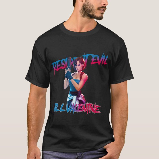 T-shirt Resident Evil Jill Valentine Resident gift Residen (Devant)