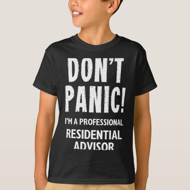 T-shirt Residential Advisor  (Devant)
