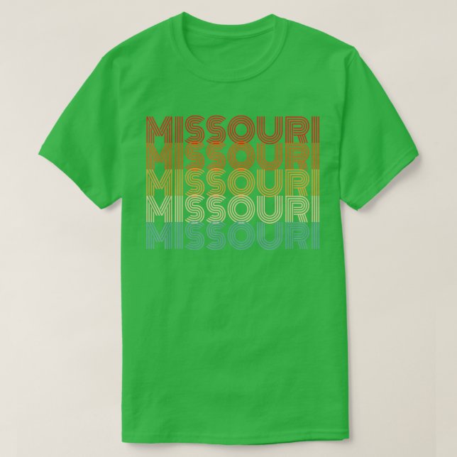 T-shirt Résidents du Missouri (Design devant)
