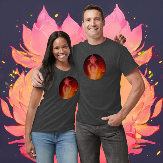 T-shirt Résilience luminescente rose (Créateur téléchargé)