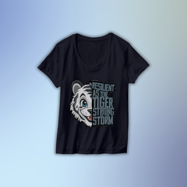 T-shirt Résilient comme un tigre | (Créateur téléchargé)