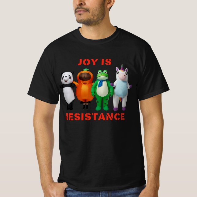 T-shirt Resist Frog Portland Frog Protest for Men Women  (Devant)