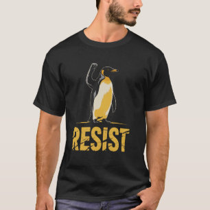 T-shirt RESIST Pinguin - Nous sommes avec les manchots - D