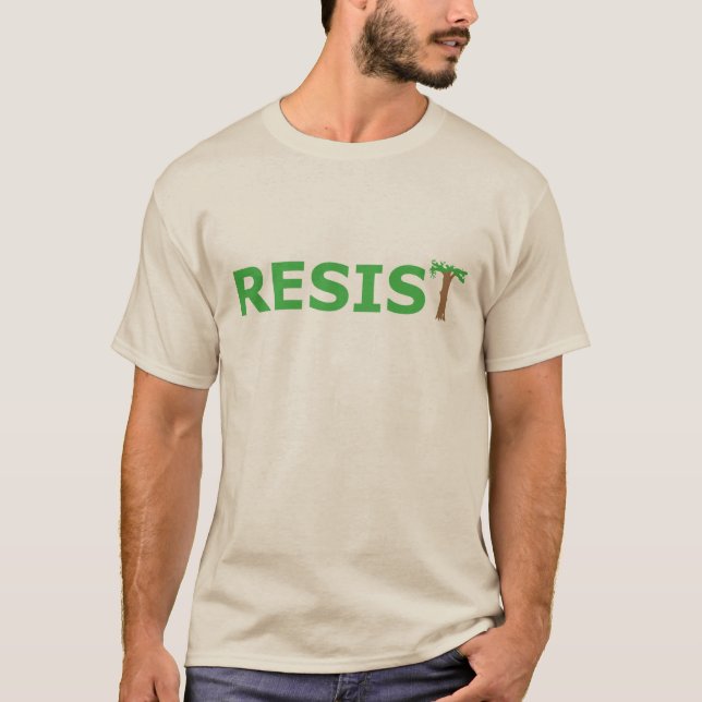 T-shirt RESIST - Version éco (Devant)