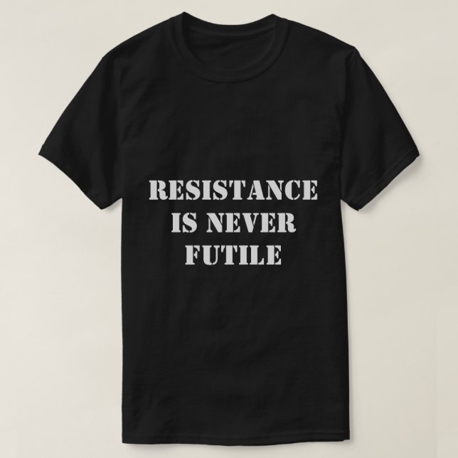 T-shirt résistance (Design devant)