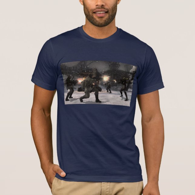 T-shirt Résistance : Chute de l'homme (Devant)