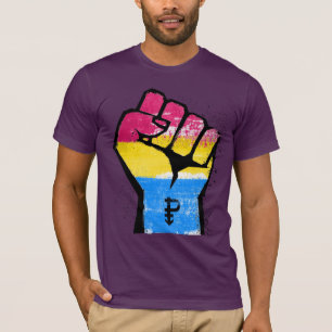 T-shirt Résistance de la fierté pan