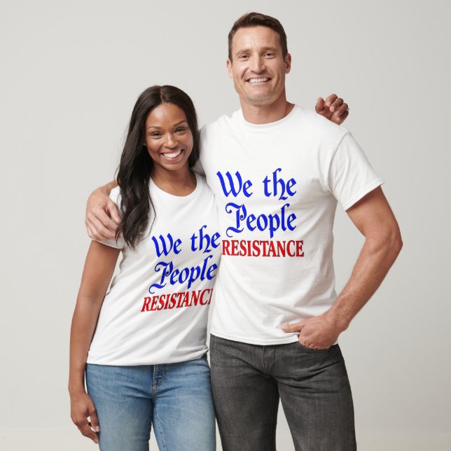 T-shirt Résistance de Nous, le Peuple (Unisexe)
