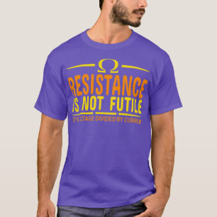 T-shirt Résistance drôle Pas Futile Ingénieur Electricien
