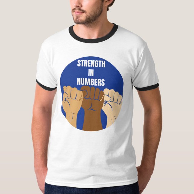 T-shirt Résistance en nombre (Devant)