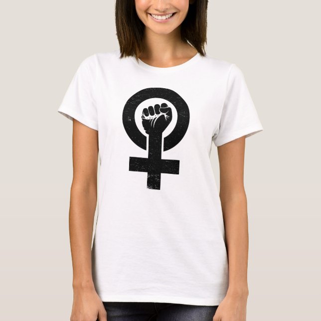 T-shirt Résistance féministe (Devant)