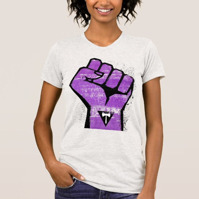 T-shirt Résistance lesbienne (Devant)