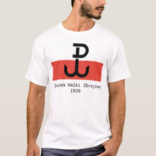 T-shirt Résistance polonaise (2ÈME GUERRE MONDIALE tôt)