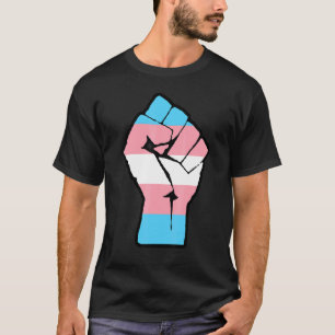 T-shirt Résiste à la première transgenre Drapeau Transgenr