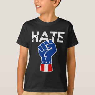 T-shirt Résister À La Haine Amérique Dissidence Politique