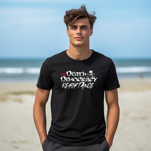 T-shirt Résister à la mort de la démocratie (Créateur téléchargé)