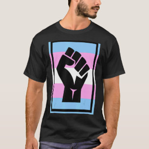 T-shirt Résister à la première marque transgenre
