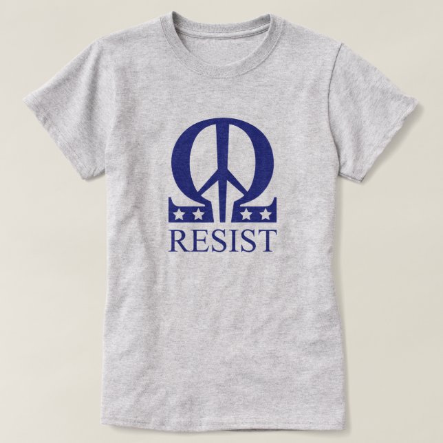 T-shirt Résister À Ohm (Design devant)